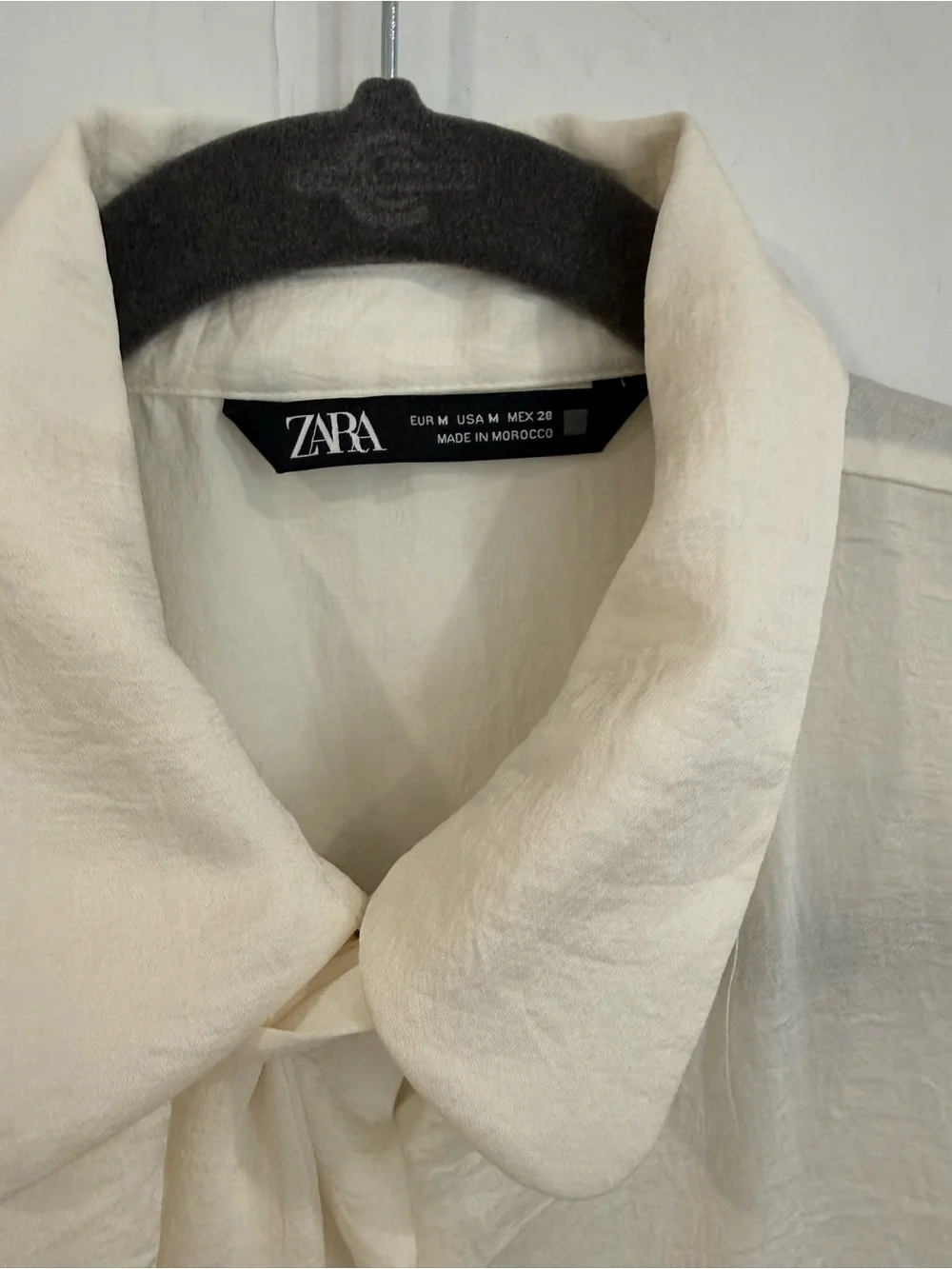 Zara drape sleeves
